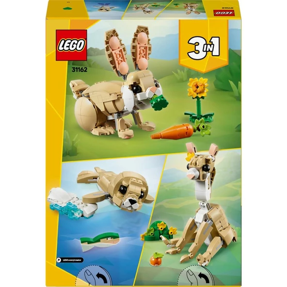 LEGO 31162 Creator 3’ü 1 Arada Sevimli Tavşan - 3