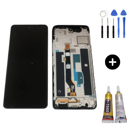 Tecno Pova 5 Uyumlu Çıtalı Lcd Ekran Dokunmatik + Montaj Seti