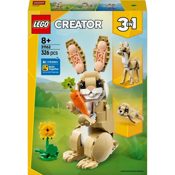 LEGO 31162 Creator 3’ü 1 Arada Sevimli Tavşan - 4