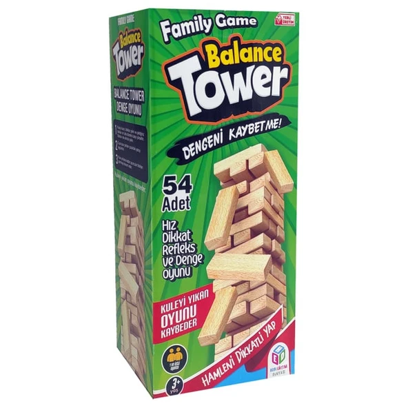 Balance Tower Jenga  54 parça