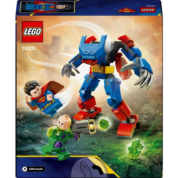 LEGO 76302 DC Superman™ Robotu, Lex Luthor™’a Karşı 76302 - 4