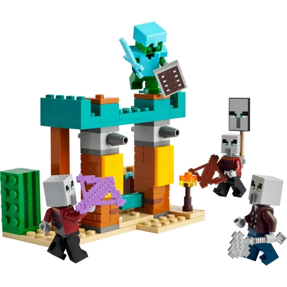 LEGO Minecraft 21267 Serseri Köylü Çöl Devriyesi (105 Parça) - Resim 2