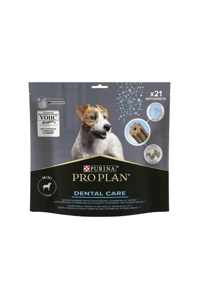 Small Breed Dental Care Küçük Irk Köpekler İçin Diş Sağlığı Ödülü 21 Parça 345gr