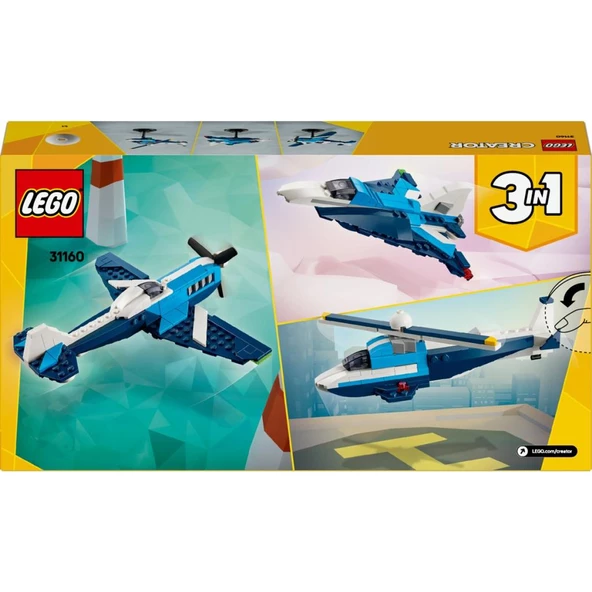 LEGO 31160 Creator 3’ü 1 Arada Uçak: Yarış Uçağı