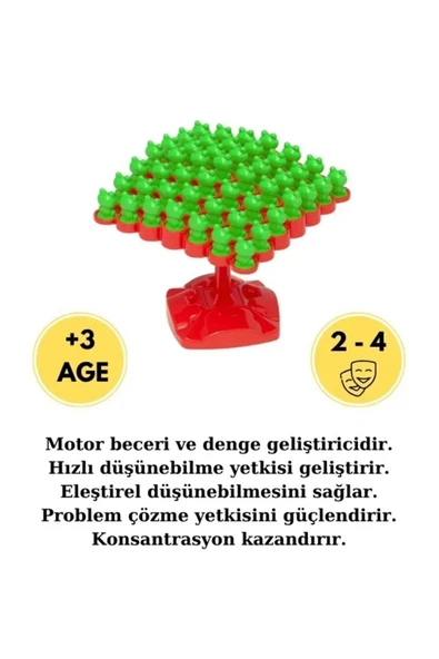 Frog Kurbağa Denge Aile Oyunu - 4