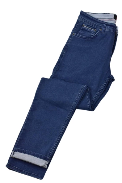 Erkek Regular Fit Jeans Pantolon 320 BGL-ST04193 - Resim 6