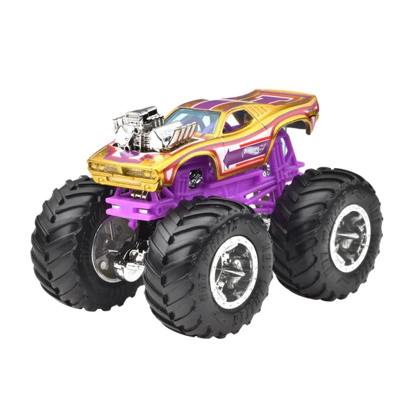 Hot Wheels Monster Trucks 1:64 Güçlü İkili Arabalar DODGE CHARGER - RODGER DODGER FYJ64-JCC79 - 3