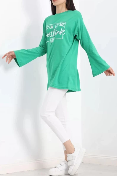 Baskılı Oversize Suprem Tunik Benetton  - 20217.1567. - Resim 8