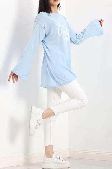 Baskılı Oversize Suprem Tunik Bebemavi - 20217.1567. - Resim 2