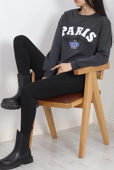 2 İplik Sweat Antrasit - 20086.1865. - 7