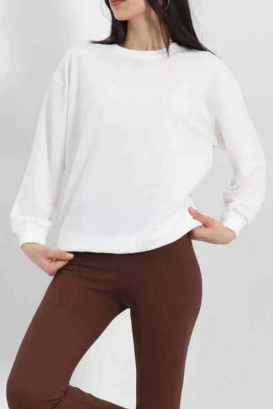 Basic Sweat Ekru - 204691.1778. - 7