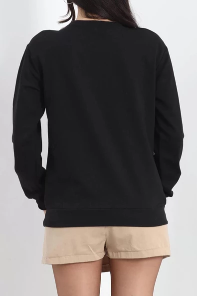 İki İplik Sweat Siyah - 20085.1865. - 7