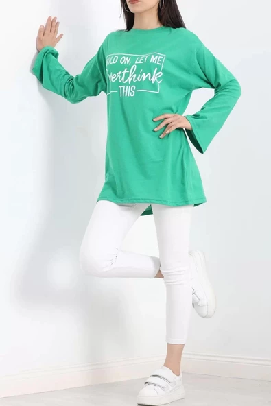 Baskılı Oversize Suprem Tunik Benetton  - 20217.1567. - Resim 3