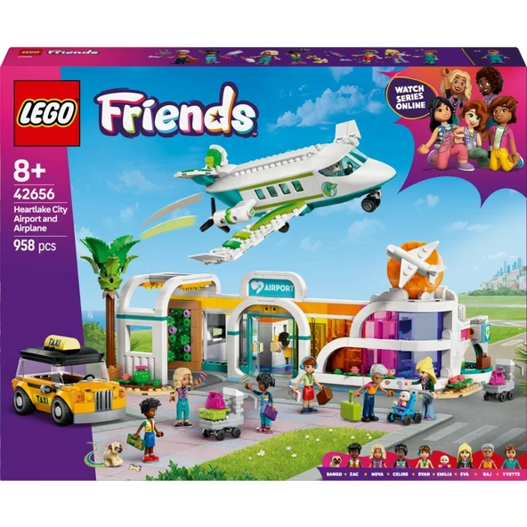 LEGO 42656  Friends Heartlake City Havaalanı ve Uçak - 3