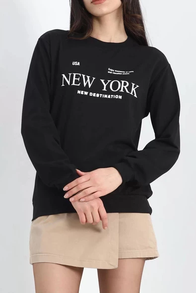 İki İplik Sweat Siyah - 20085.1865. - 5