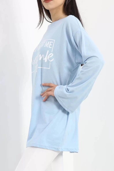 Baskılı Oversize Suprem Tunik Bebemavi - 20217.1567. - Resim 5
