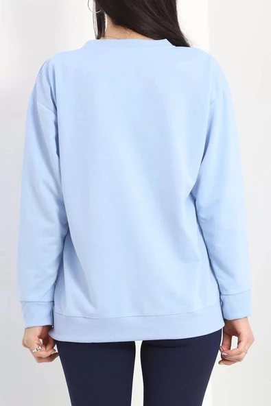 2 İp Bisiklet Yaka Sweat Bebemavi - 20790.1878. - 7