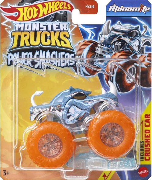 Hot Wheels Monster Trucks Power Smashers -TIGER SHARK   HYJ19 -HYJ21 - 4