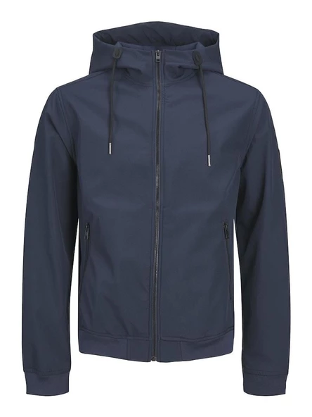 JJEBASIC SOFTSHELL HOOD NOOS Navy Navy S
