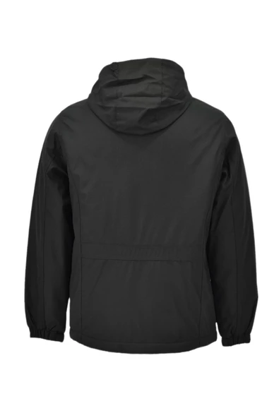 Erkek Büyük Beden Kapüşonlu Spor Mont 99497 BGL-ST04181 - Resim 5