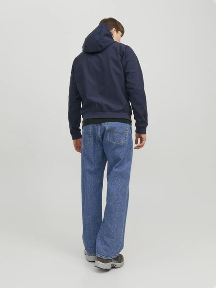 JJEBASIC SOFTSHELL HOOD NOOS Navy Navy L - 3