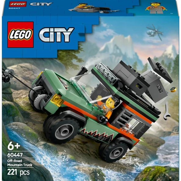 LEGO 60447 City 4x4 Arazi Dağ Arabası - Resim 3