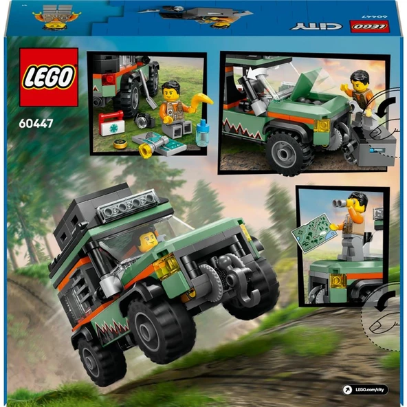 LEGO 60447 City 4x4 Arazi Dağ Arabası - Resim 4