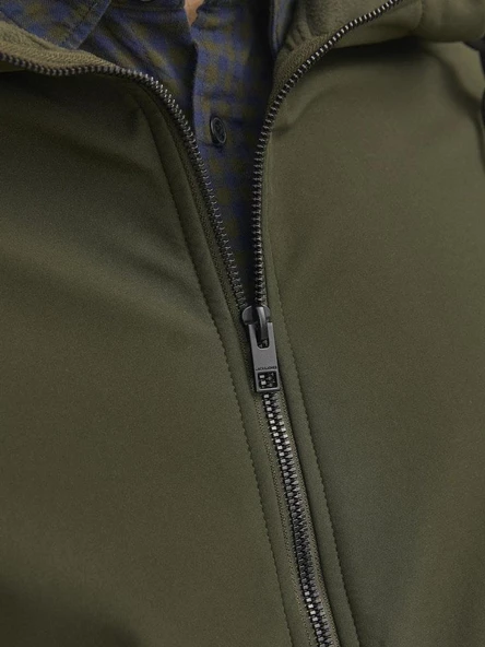 JJEBASIC SOFTSHELL HOOD NOOS Rosin Rosin M - 6