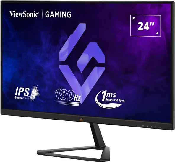 VIEWSONIC VX2479-HD-PRO 23.8 1MS 180HZ IPS FHD HDMI DP 3KENAR CERCEVESIZ ADAPTIVE SYNC GAMING MONITOR - 2