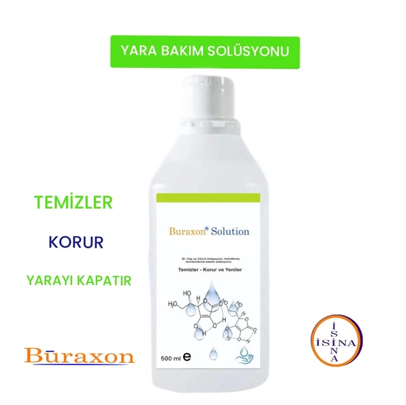 Buraxon Yara Bakım Solüsyonu 500ML - 2