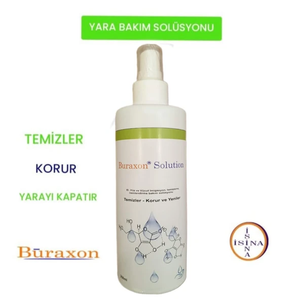 Buraxon Yara Bakım Solüsyonu 250ml - 2