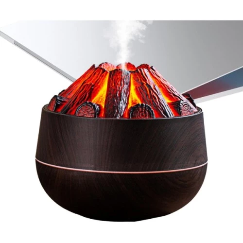 Odun Ateşi Tasarımlı Hava Nemlendirici Cihaz - 4