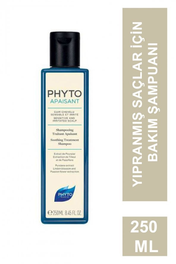 Phyto Apaisant Hassas ve Yıpranmış Saç Derisini Rahatlatmaya Yardımcı Şampuan 250 ml