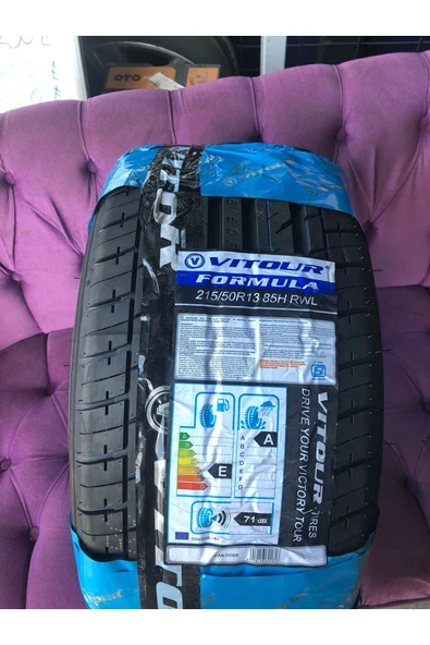 Vitour 215/50R13 85H RWL Formula (Beyaz Yazılı) Yaz Lastiği