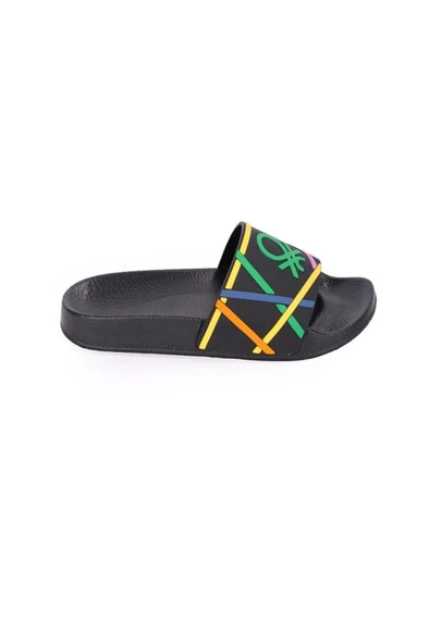 Benetton BN-1438 Anatomik Taban Kadın Terlik Siyah 36-40
