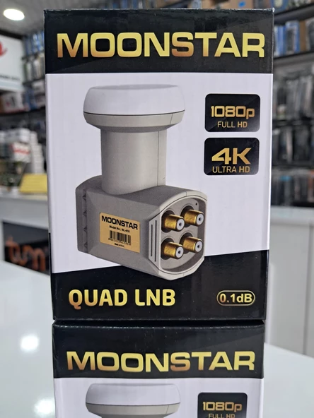 MOONSTAR Full HD Universal DÖRTLÜ Çıkışlı Lnb