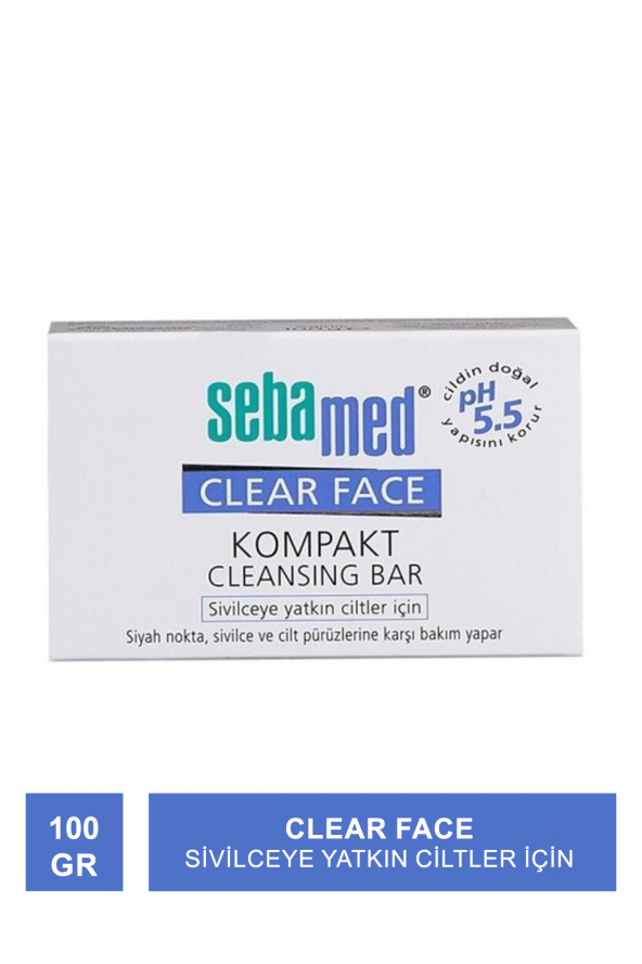 Sebamed Clear Face Compact Sabun 100gr