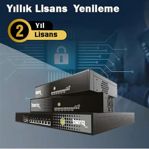 Berqnet Bq25s Donanım Utm Cihazı  Fırewall 2 Yıllık Lisans Hediyeli (5651 HOTSPOT)