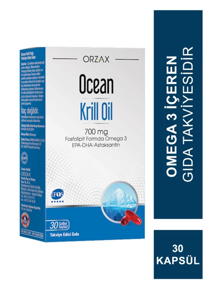 Ocean Krill Oil 30 Kapsül