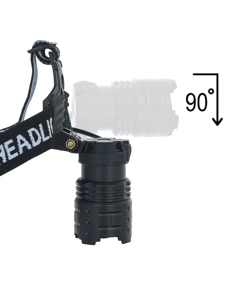 Watton WT-628 GT100 Led Şarjlı Kafa Lambası - 2