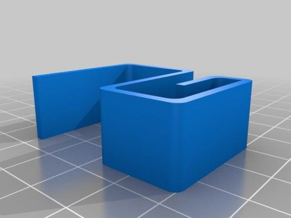 Masa Kenarı Kablo Çanta Tutucu 2Cm Organizer  Stand Askı Aparat - 2
