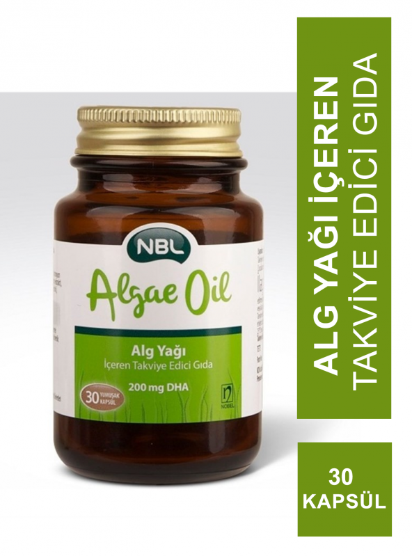 NBL Algae Oil 30 Kapsül (S.K.T 04-2025)