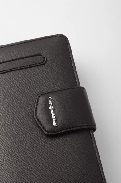 CENGİZ PAKEL Kadın Orta Boy Cüzdan 65256M Siyah - 2