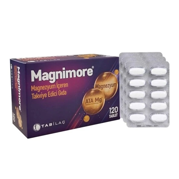 Magnimore Takviye Edici Gıda 120 Tablet