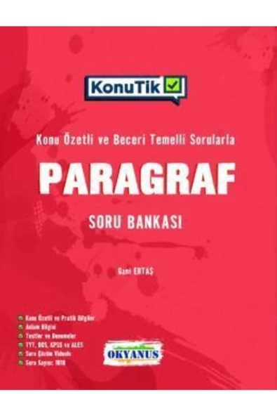 Tyt Konutik Paragraf Soru Bankası