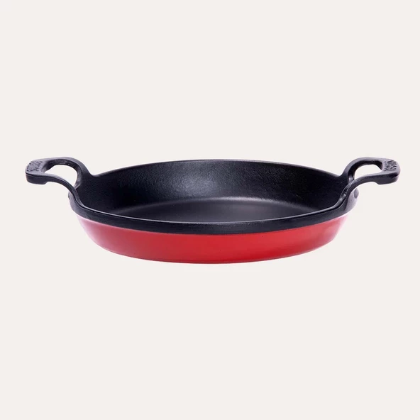 Demirdöküm Sahan 22 CM Kırmızı ve Silikon Maşa - 5