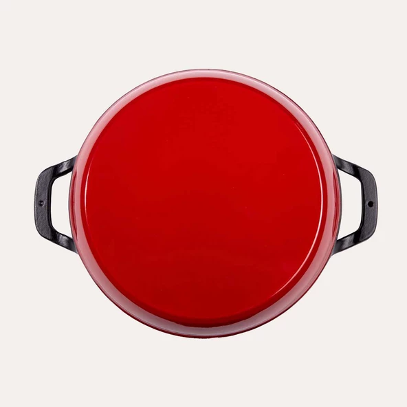Demirdöküm Sahan 22 CM Kırmızı ve Silikon Maşa - 3