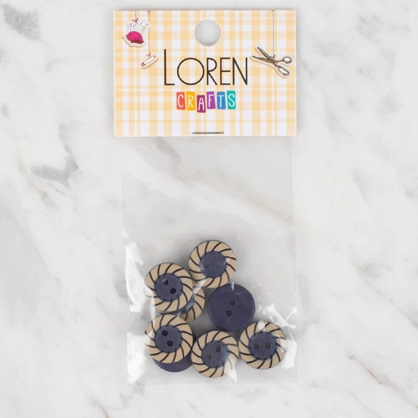 Loren Crafts 8 li açık lacivert - 348