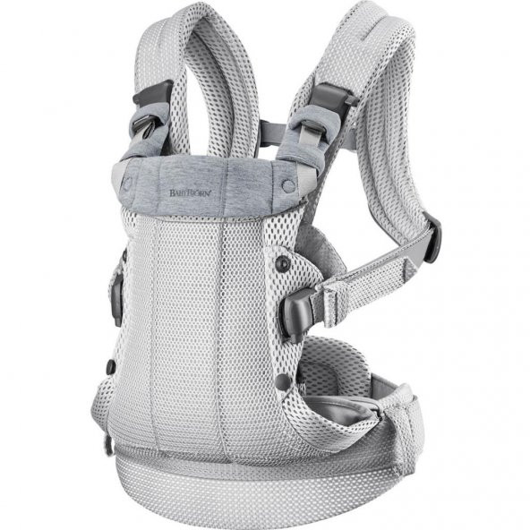 BabyBjörn Kanguru Harmony 3D Mesh / Silver - 2