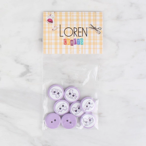 Loren Crafts 8 li lila - 498